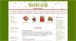 Desktop Screenshot of kerst.org